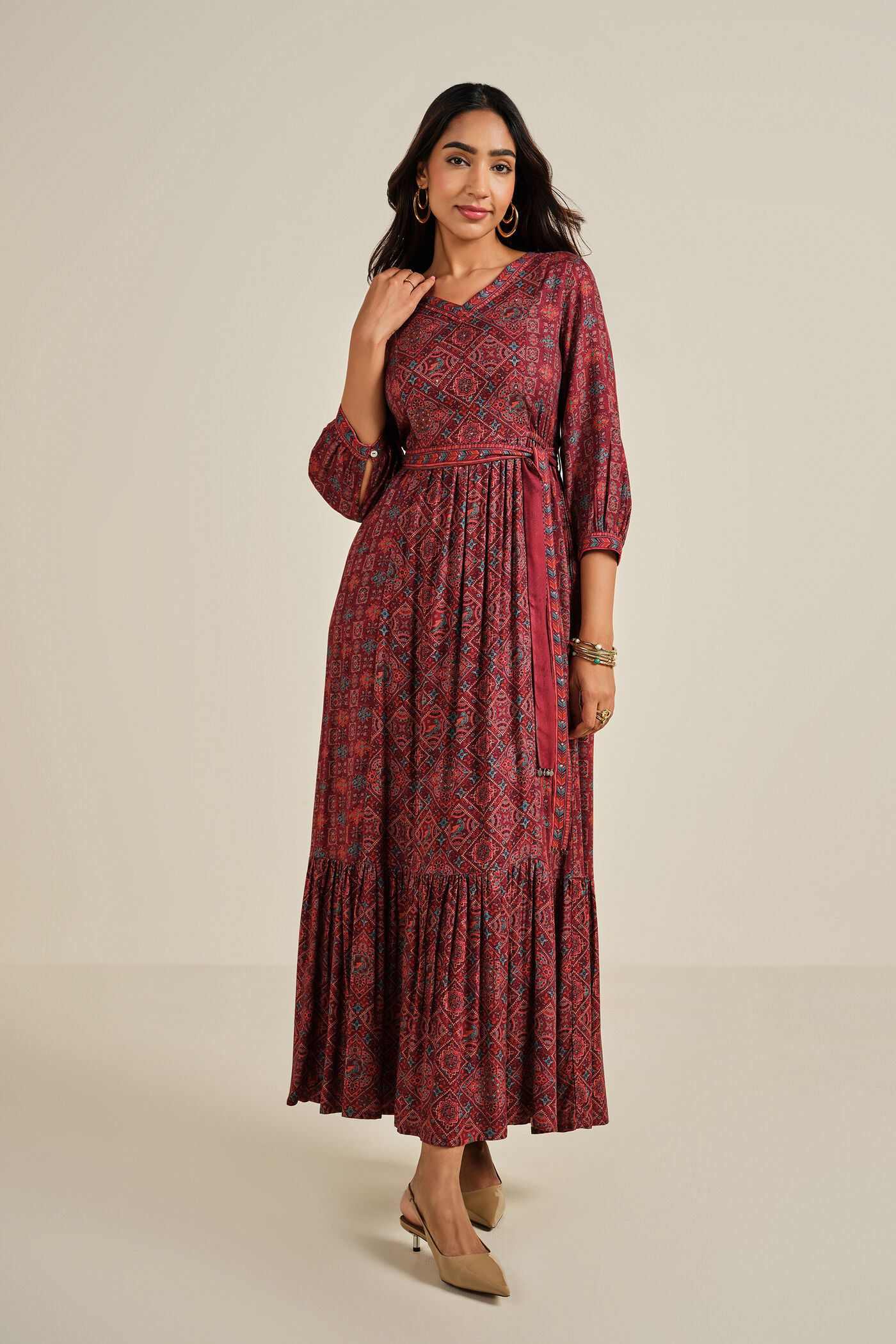Rangrez Maxi Dress